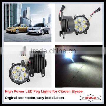 Low power consumption high brightness CITROEN ELYSEE fog lamp