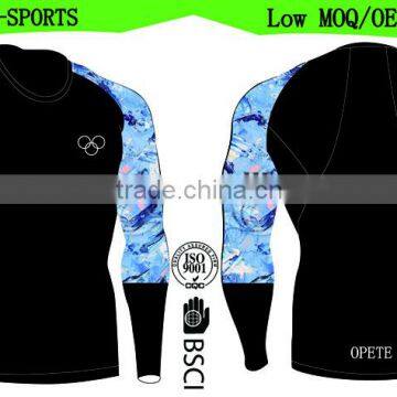 mens tight SKIN Compression running Top mma rash guard Base Layer Shirts