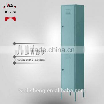 Luoyang WLS Modern Design Home Office Steel 2 door Locker With Feet