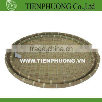 Bamboo plate for home decoration