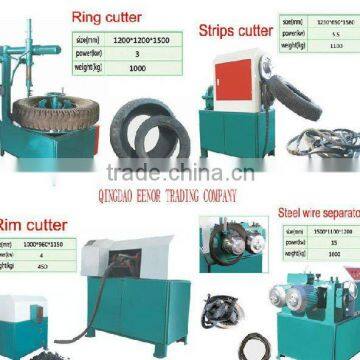 waste tire recycling machine( tire shredder/crusher)