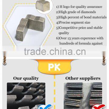 Professional Supplier High Quality Diamond Segment For Marble Granite photo-5