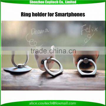 Universal smart hand phone holder ring rotatable foldable lovely shape