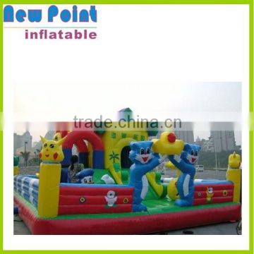 Giant inflatable amusement park with cartoon toys ,fun city for sale,inflatable park