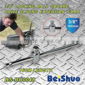 BS-RU0048 3/8" locking ball souare drive sliding extension bar slide T bar