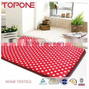 Fashion good modern new garden design wave point polyester handmade the carpet