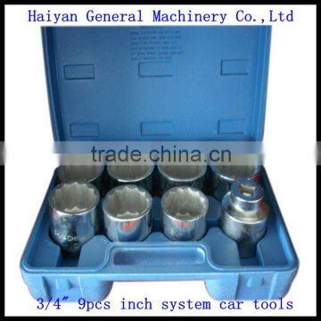 3/4"DR.9pcs 2-1/16"--2-1/2" auto spare part