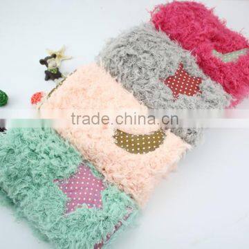 2015 Autumn Winter Newest Cotton and CamoFleece Moon Star Pattern Boys Girls Fashion Baby Scarf photo-6