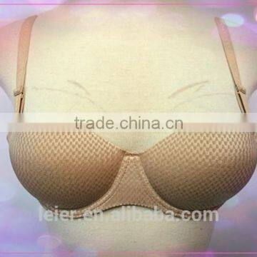 Fashion Laser Cut Bra, Molded Cups w/ Wire