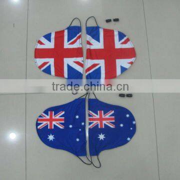 Hot Customized Auto Dealer Promotional Car Mirror Cover Flag photo-2