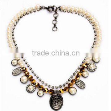 Vintage coin choker collar items necklaces fashion statement Necklace For Women christmas pearl necklaces bijoux jewelry gifts