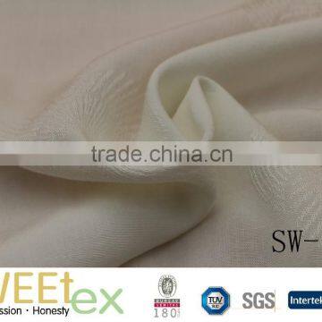 shaoxing textile new design 100%rayon jacquard challis fabric