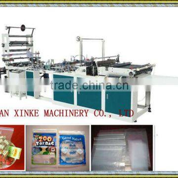 XK-ZF Automatic Plastic Ziplock Bag Making Machinery