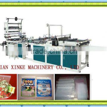 Automatic Plastic Zipper Bag Making machinery