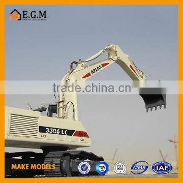 Customized Miniature Diecast Excavator Model