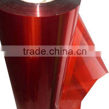 silicone coated PE release film for self adhesive waterproof membranes