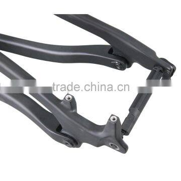 Cheap China Supplier 27.5ER MTB Dual Suspension Frame 148*12 650B Plus Mouanin Bike Frame photo-6