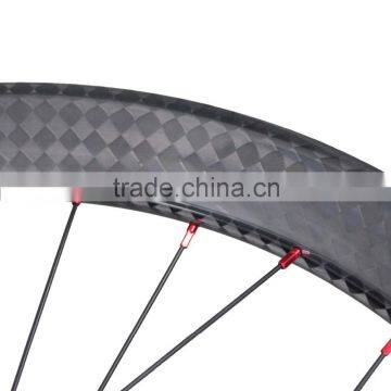 2015 ICAN BIKES 26er Carbon Fatbike Wheels 65mm Width Thru Axle 32h Fat Bike Carbon Wheelset photo-3