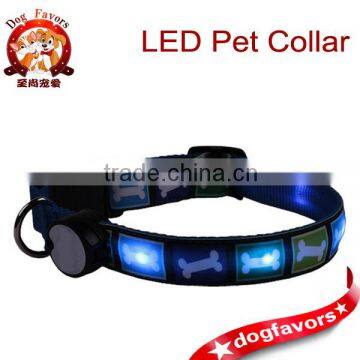 Led dog collars and leash