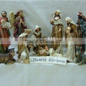 New Polystone Polyresin nativity