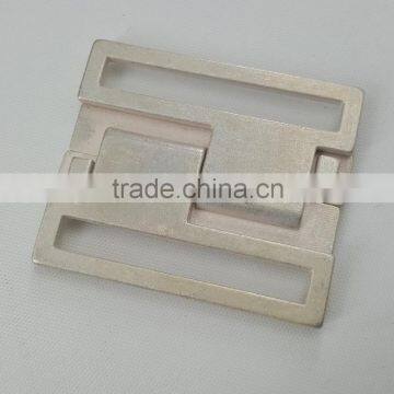 Metal Interlocking Buckles For Ladies Belt photo-3