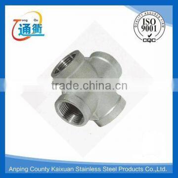 casting female stainless steel 4 way 1/2" npt                        
                                                                                Supplier's Choice