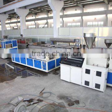 PVC board extrusion plant