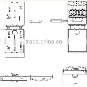 New Design 5 Way Cable Junction Box With Quick Connector photo-4