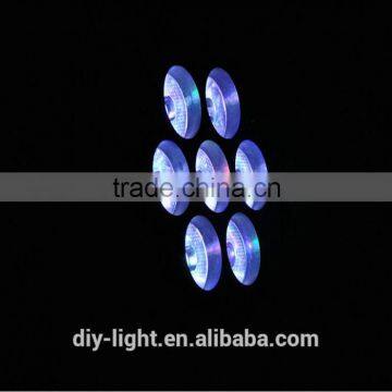 7pcs 12W 4in1 LED Mini Moving Head Beam Wash Light Disco Stage Effect Lighting photo-5