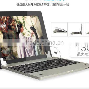 Premium Muti-angle Stand Cover Case With Slim Magnetically Detachable Bluetooth Keyboard for Apple IPad Air/Air 2 photo-6