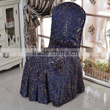 high quality hotel jacquard banquet spandex chair cover