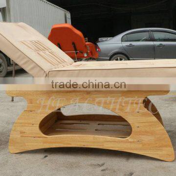 Wooden Spa Salon Oil Sex Bed Thai Massage Bed photo-2