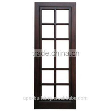 Office Wood Door With Glass, Teak Wood With Glass Door photo-2