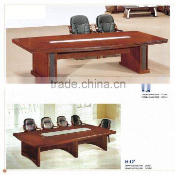 super huge office mdf wood glass conference table factory sell directly HP46