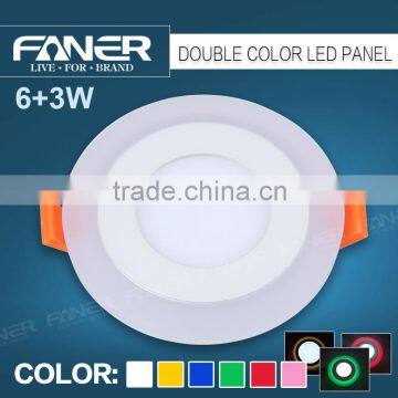 3+2/6+3/12+4/118+6w Round or Quare Changeable Led Ceiling Panel Light
