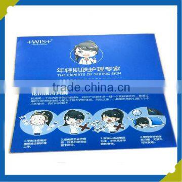 custom recycle paper print personal brand young face care washable satin labels