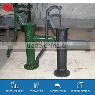 Green Painted Cast Iron Deep Water Well Hand Pumps