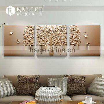 2015 Newest Beautiful Abstract Tree in the Wind Oil Paintings photo-6