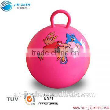 toy jumping pop ball bouncing ball printed logo high bounicng rubber ball