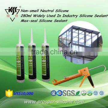 280ml Non-smell Neutral Silicone Widely Used In Industry Silicone Sealant Max-seal Silicone Sealant