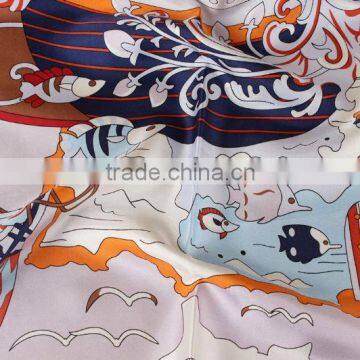 Latest Wholesale New Twill Silk Thin Wholesale Pendant Scarf photo-3