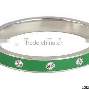 2014 CZ stones light color punk style bangle fashion imitation bangle jewelry