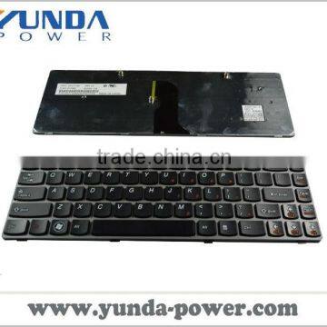 Laptop keyboard replacement for LENOVO Ideapad Z450 Z460 Z460A Z460G GRAY FRAME BLACK