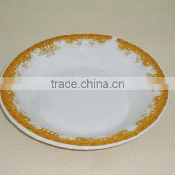 Cheap Porcelain Edge Fold Dinner Plate for India and Africa Market photo-2