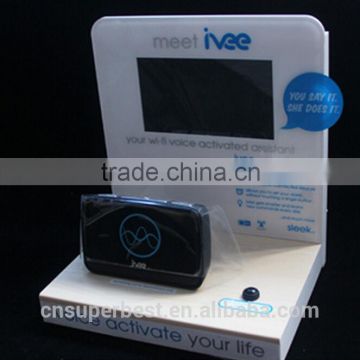 Custom functional acrylic speaker display manufacturer