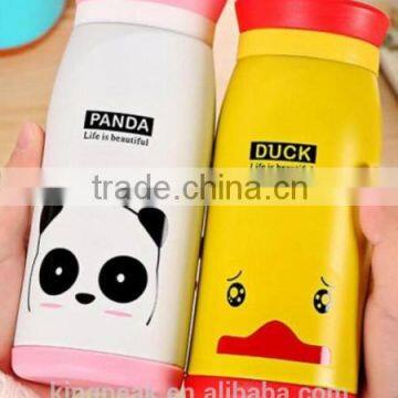 350ml school double wall stainless steel vacuum mug for kids /stainless steel vacuum insulated travel mug/thermo mug