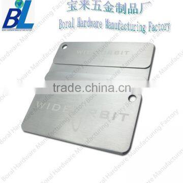 Rectangle DIY laser engraved luggage tag