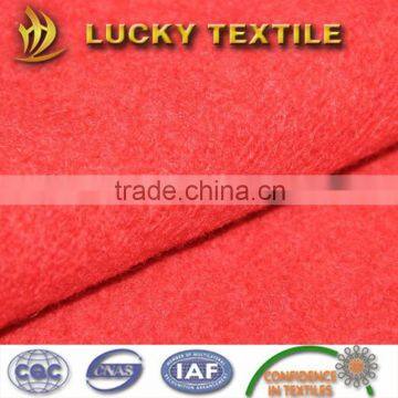 Plain style merino wool knit fabric for women's coat