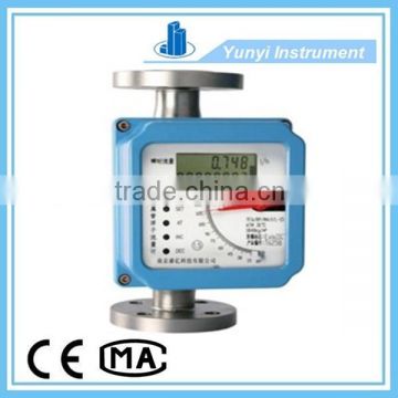 Pointer metal tube flowmeter