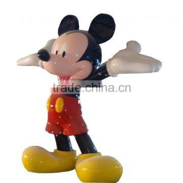 resin cartoon mice statue